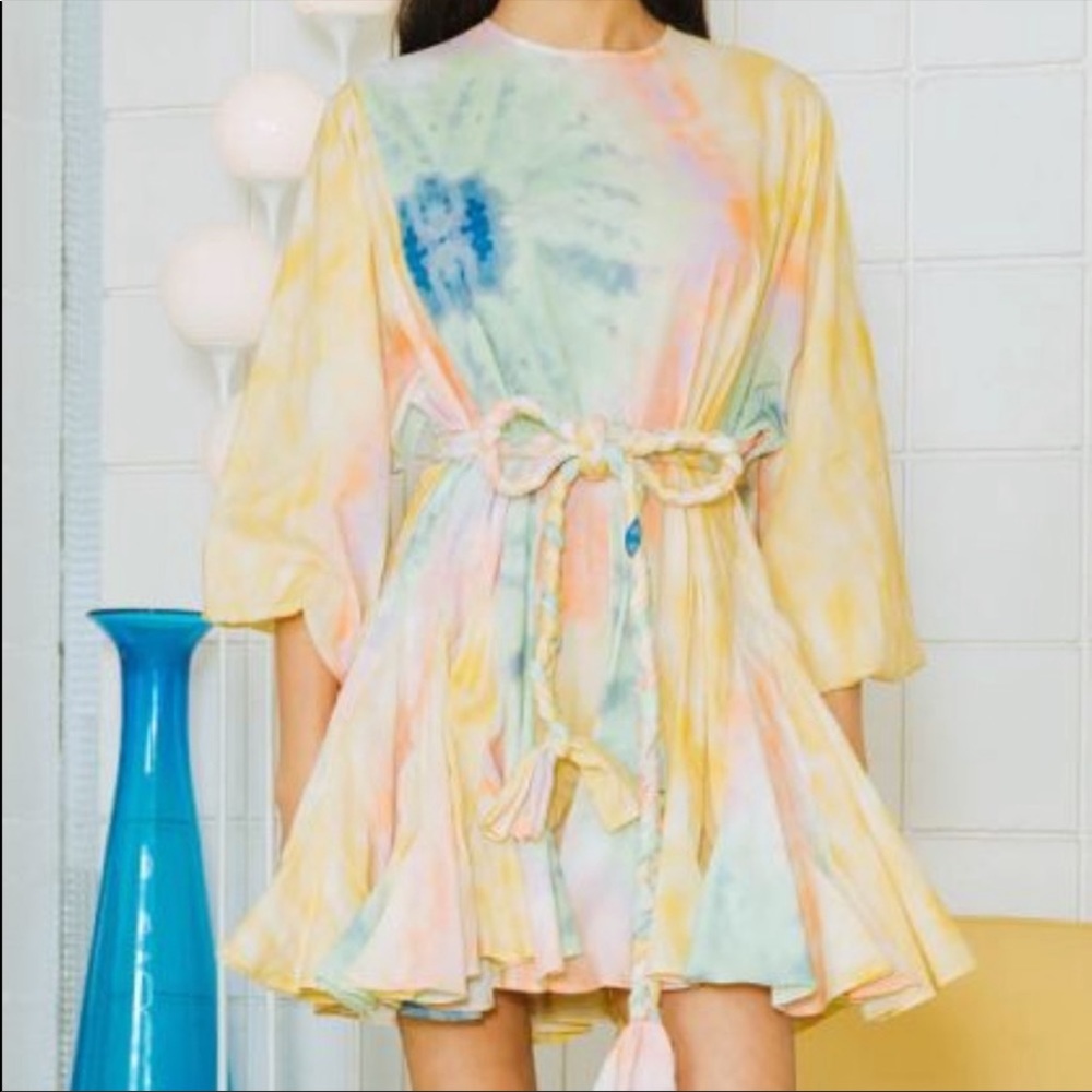 Rhode tie dye Ella Dress size Small